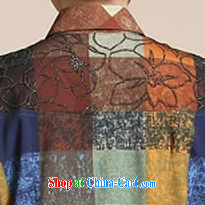 The SSU MAK Chun summer lace shirt long-sleeved checkered mother with T-shirt, the elderly, female 169 lace Wong 4 XL, the SSU Mak, shopping on the Internet