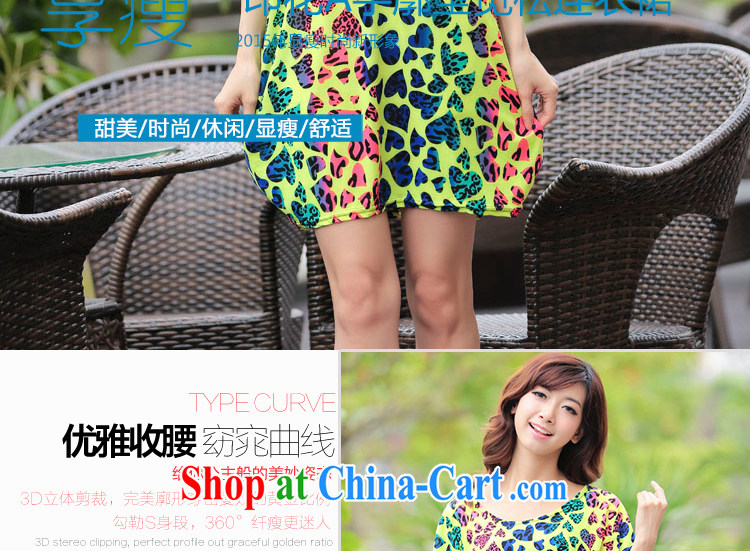 LRWY female summer new color heart-shaped stamp out loose the code short-sleeved dresses thick MM graphics skinny fresh mask poverty focus on pregnant women, clothing picture color codes (for 90 jack - 160 catties MM) pictures, price, brand platters! Elections are good character, the national distribution, so why buy now enjoy more preferential! Health