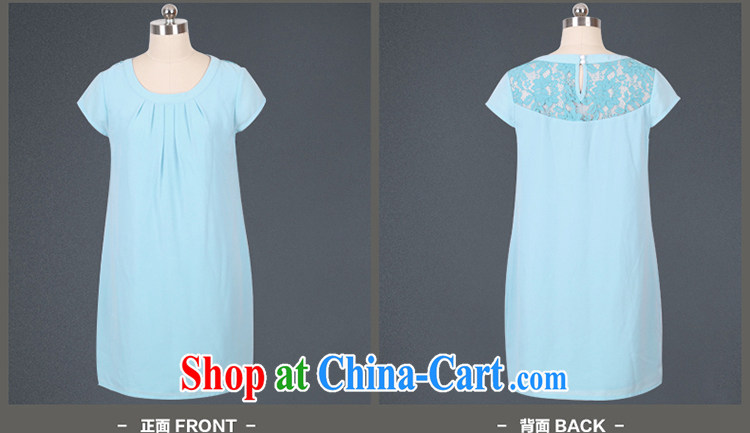 Of 200 Of The jack is indeed increasing, female fat mm summer short-sleeve has been barrel graphics thin ice woven dresses 2882 light blue large code 5 XL 200 Jack left and right pictures, price, brand platters! Elections are good character, the national distribution, so why buy now enjoy more preferential! Health