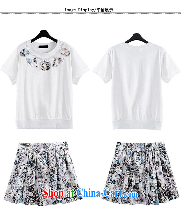 My hair and clothing spring 2015 new, the United States and Europe, female weight 100 mm hem short skirt Kit white 4XL (155 - 170 ) jack pictures, price, brand platters! Elections are good character, the national distribution, so why buy now enjoy more preferential! Health