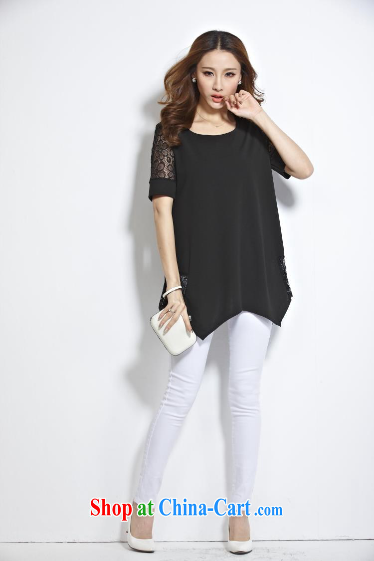 South Korea according to her 2015 female new Korean lace stitching large code dress 1085 black XXXXXL pictures, price, brand platters! Elections are good character, the national distribution, so why buy now enjoy more preferential! Health