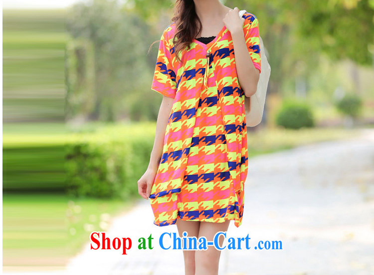 LRWY summer 2015 the code female new, personalized striped short-sleeved dresses thick MM the fertilizer and ultra-liberal 200 Jack dresses maternity dress picture color codes - For 100 jack - 200 catties MM pictures, price, brand platters! Elections are good character, the national distribution, so why buy now enjoy more preferential! Health