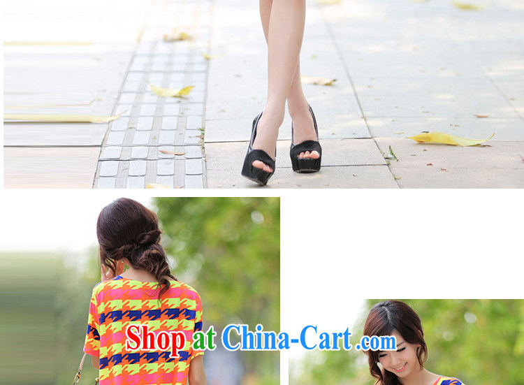 LRWY summer 2015 the code female new, personalized striped short-sleeved dresses thick MM the fertilizer and ultra-liberal 200 Jack dresses maternity dress picture color codes - For 100 jack - 200 catties MM pictures, price, brand platters! Elections are good character, the national distribution, so why buy now enjoy more preferential! Health