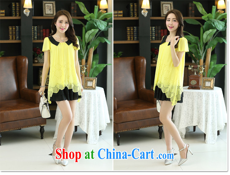 Chu Chu in accordance with laws and 2015 Korean summer decor, large, female lady graphics thin stylish shirt snow woven dresses women 6236 red XXXXXL pictures, price, brand platters! Elections are good character, the national distribution, so why buy now enjoy more preferential! Health