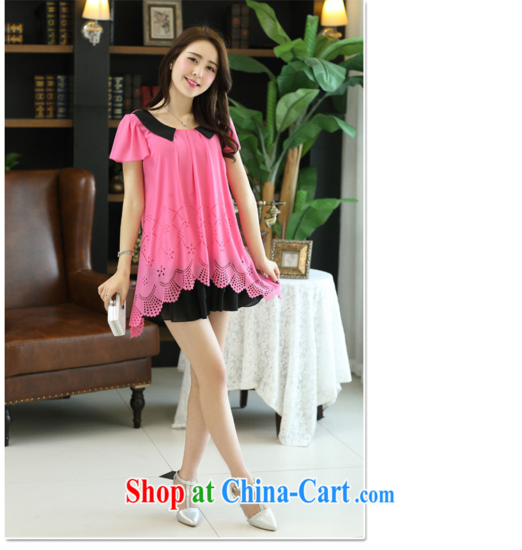 Chu Chu in accordance with laws and 2015 Korean summer decor, large, female lady graphics thin stylish shirt snow woven dresses women 6236 red XXXXXL pictures, price, brand platters! Elections are good character, the national distribution, so why buy now enjoy more preferential! Health