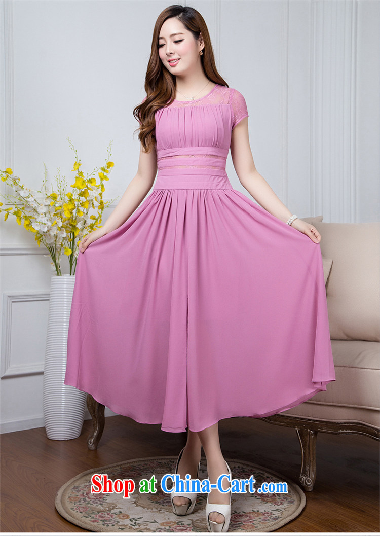 2015 new summer, long, short-sleeved snow woven long skirt bohemian dress girls summer beach dress summer dress the code blue L pictures, price, brand platters! Elections are good character, the national distribution, so why buy now enjoy more preferential! Health