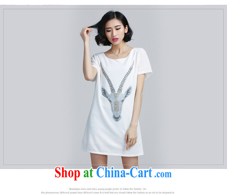 Catherine, summer 2015 new Korean version 200 Jack thick MM the ventricular hypertrophy, female hot drill short-sleeved dresses black XXXXXL pictures, price, brand platters! Elections are good character, the national distribution, so why buy now enjoy more preferential! Health