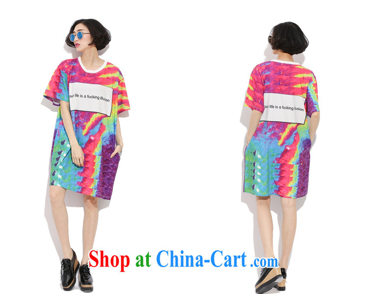 Director of the Advisory Committee 2015 spring and summer new loose the fat XL women mm thick, long, T shirt short-sleeved suits skirt gradient are relaxed, chest of tile 126 pictures, price, brand platters! Elections are good character, the national distribution, so why buy now enjoy more preferential! Health