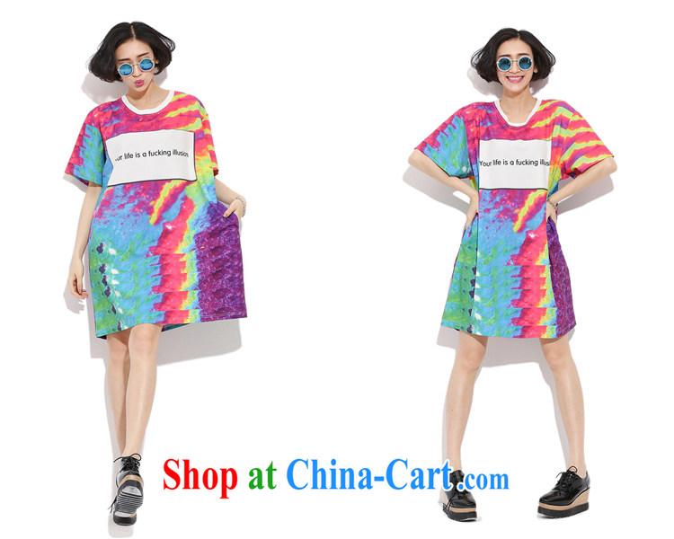 Director of the Advisory Committee 2015 spring and summer new loose the fat XL women mm thick, long, T shirt short-sleeved suits skirt gradient are relaxed, chest of tile 126 pictures, price, brand platters! Elections are good character, the national distribution, so why buy now enjoy more preferential! Health