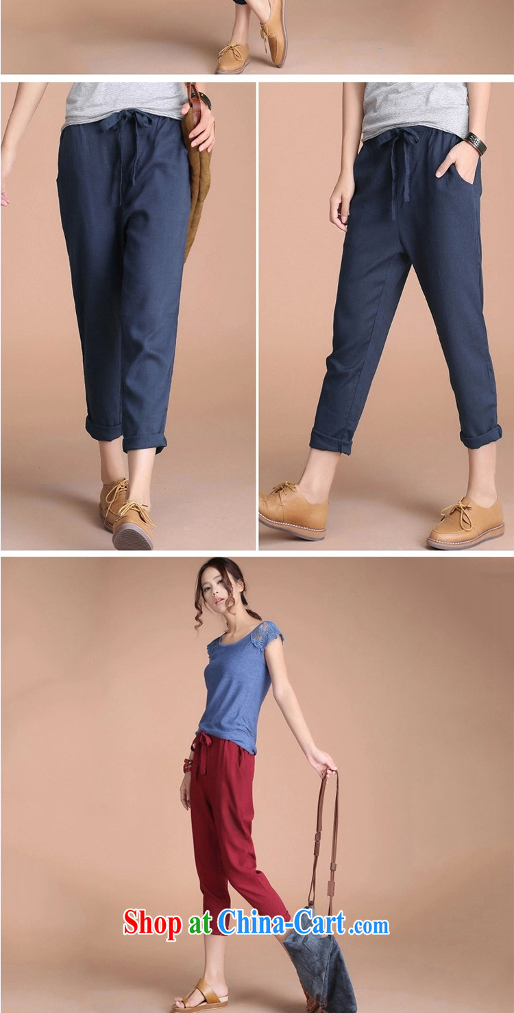 According to perfect 2015 new thick MM and indeed XL cotton pants the Korean very casual, trouser press 9 pants female Y 2206 Tibetan cyan 4 XL pictures, price, brand platters! Elections are good character, the national distribution, so why buy now enjoy more preferential! Health
