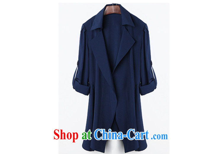 Athena Isabel Allende 2015 New, and indeed increase, women with thick MM windbreaker 100 ground temperament lapel graphics thin, long, wind jacket cultivating the Netherlands 1122 royal blue 2 XL (recommendations 130 - 145 jack) pictures, price, brand platters! Elections are good character, the national distribution, so why buy now enjoy more preferential! Health