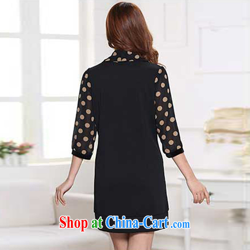 Athena Isabel Allende 2015 dress New Plus is indeed increasing, female dresses on 7 mm of snow cuff woven shirts knocked color staples the Pearl River Delta Region, snow-woven 1185 wave 4 point XL (150 - 160 ) jack, Athena Isabel Allende (yisabell), online shopping