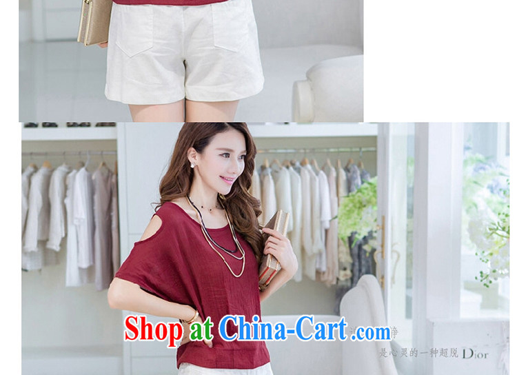 Day concept, 2015 stylish Korean large, bare shoulders short-sleeve with white shorts two piece TPGN 9040 green XL pictures, price, brand platters! Elections are good character, the national distribution, so why buy now enjoy more preferential! Health