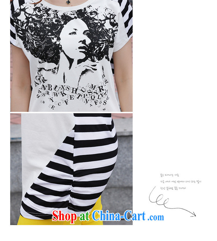 Athena Isabel Allende summer new Korea and indeed XL girls thick sister 100 leisure ground collision color picture hot stamp duty drilling stitching streaks T shirt T-shirt 1193 blue L recommended 90 - 105 Jack pictures, price, brand platters! Elections are good character, the national distribution, so why buy now enjoy more preferential! Health