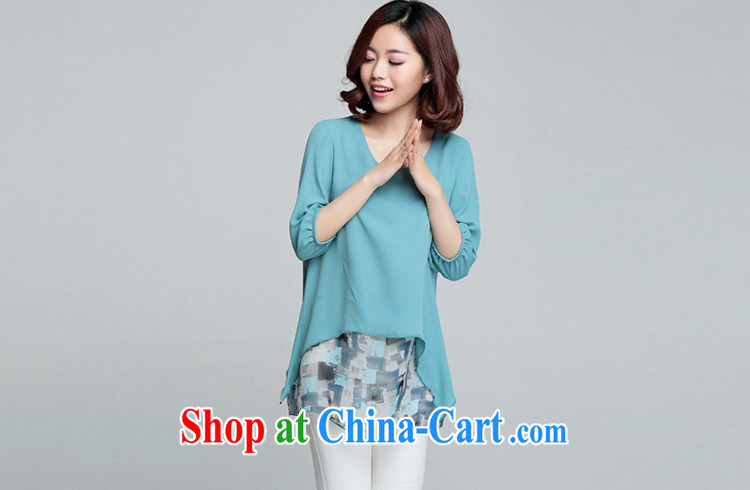 Who is Diana larger women mm thick summer leave of two in the long, snow-woven shirts female 7 cuff small T-shirt stamp T-shirt hidden cyan 4 XL (165 - 180 ) pictures, price, brand platters! Elections are good character, the national distribution, so why buy now enjoy more preferential! Health