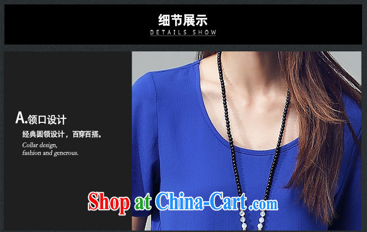 Jade her summer 2015 new products, female Korean minimalist stamp stitching two casual stylish package graphics thin short-sleeve T-shirt shirt girls blue 2 XL (recommendations 130 - 145 jack) pictures, price, brand platters! Elections are good character, the national distribution, so why buy now enjoy more preferential! Health