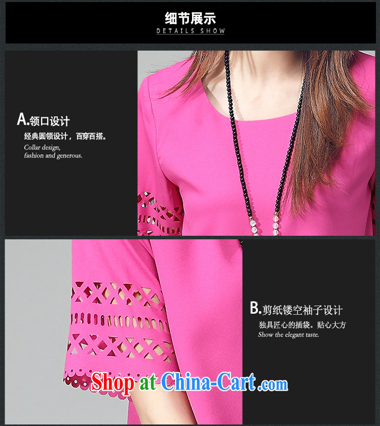 Jade her summer 2015 new products, female simple cutouts Openwork leisure stylish two-piece Load Graphics thin short-sleeved T-shirt shirt female black 4 XL (recommendations 160 - 180 jack) pictures, price, brand platters! Elections are good character, the national distribution, so why buy now enjoy more preferential! Health