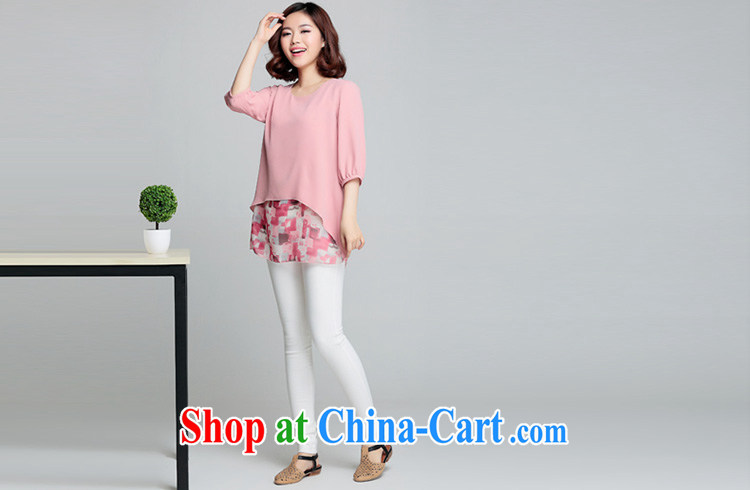 Also sin, summer 2015 new short-sleeved Korean version the code leave two long, snow-woven T-shirt girls blue 5 XL (180 - 195 ) pictures, price, brand platters! Elections are good character, the national distribution, so why buy now enjoy more preferential! Health