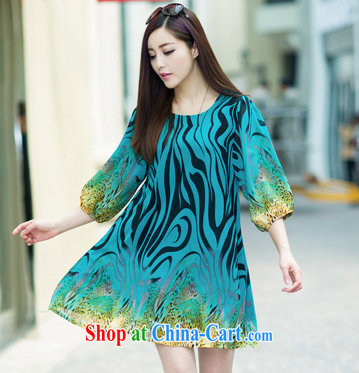 The line takes the Code women summer 2015 New Leisure, long, the Stamp Duty Code female elegant and stylish snow woven 7 cuff dress I 5 2521 sky 3 XL pictures, price, brand platters! Elections are good character, the national distribution, so why buy now enjoy more preferential! Health