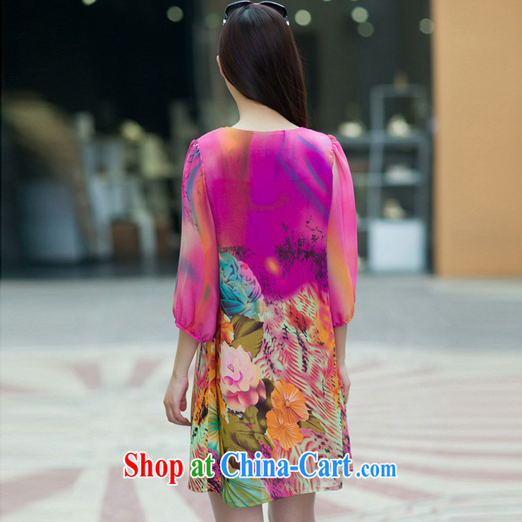 The line takes the Code women summer 2015 New Leisure, long, the Stamp Duty Code female elegant and stylish snow woven 7 cuff dress I 5 2521 sky 3 XL pictures, price, brand platters! Elections are good character, the national distribution, so why buy now enjoy more preferential! Health