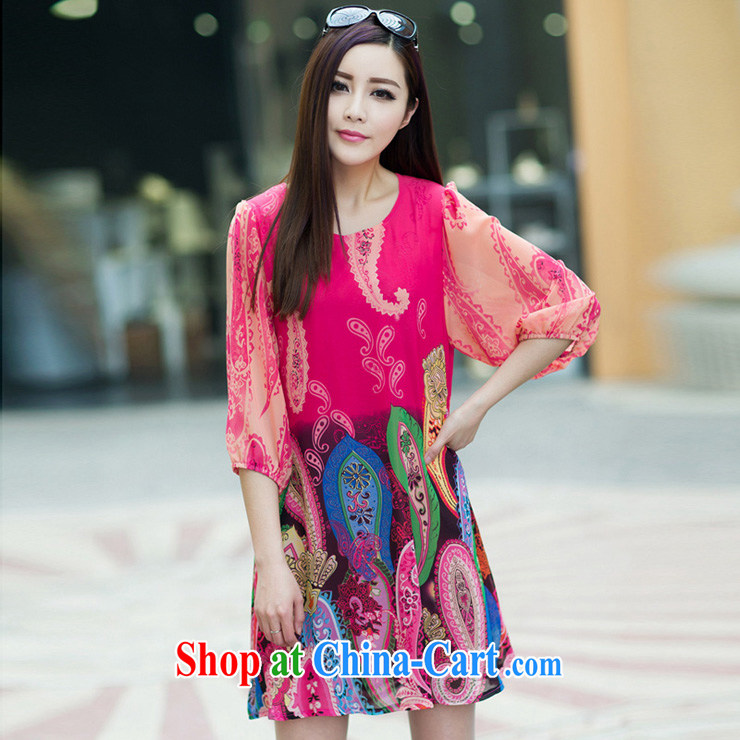 The line takes the Code women summer 2015 New Leisure, long, the Stamp Duty Code female elegant and stylish snow woven 7 cuff dress I 5 2521 sky 3 XL pictures, price, brand platters! Elections are good character, the national distribution, so why buy now enjoy more preferential! Health