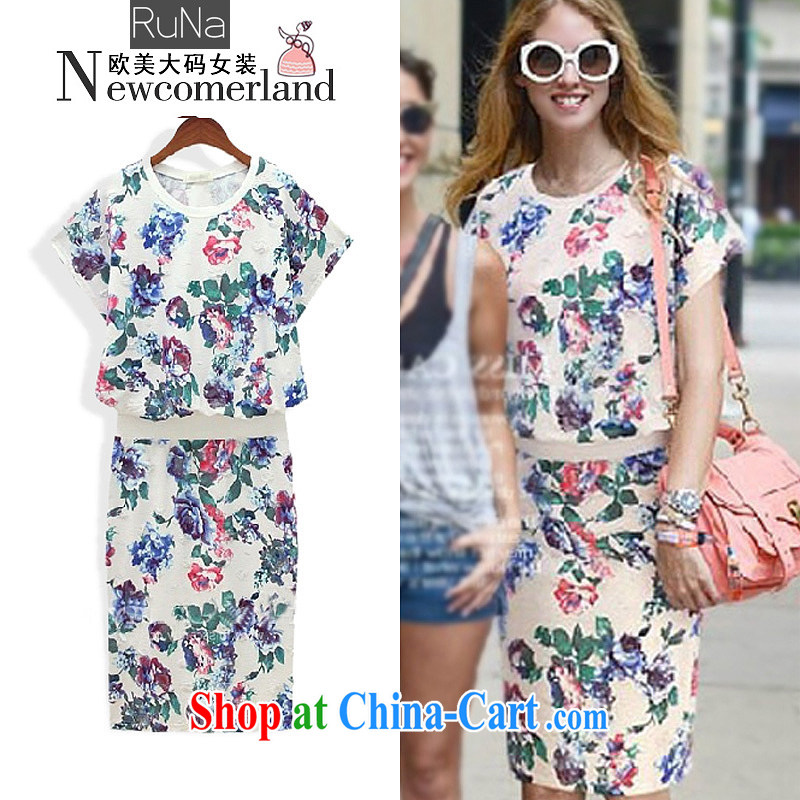 Summer RN new 2015 European site the Code women mm thick spring loose stamp duty leave of two garment XXXXXL - 175 - 200 jack