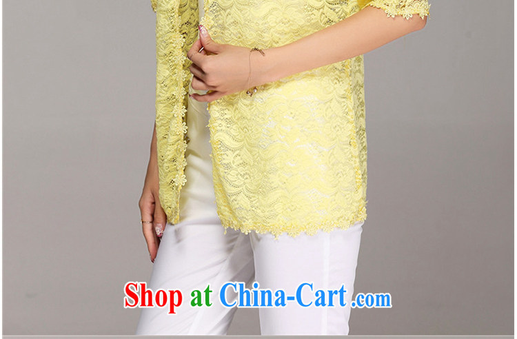 In accordance with the wiring harness 2015 summer new, large, thick MM 100 Ground Air Conditioning T-shirt Openwork stitching 5 cuff stitching lace-yi W 654 black XXXL pictures, price, brand platters! Elections are good character, the national distribution, so why buy now enjoy more preferential! Health