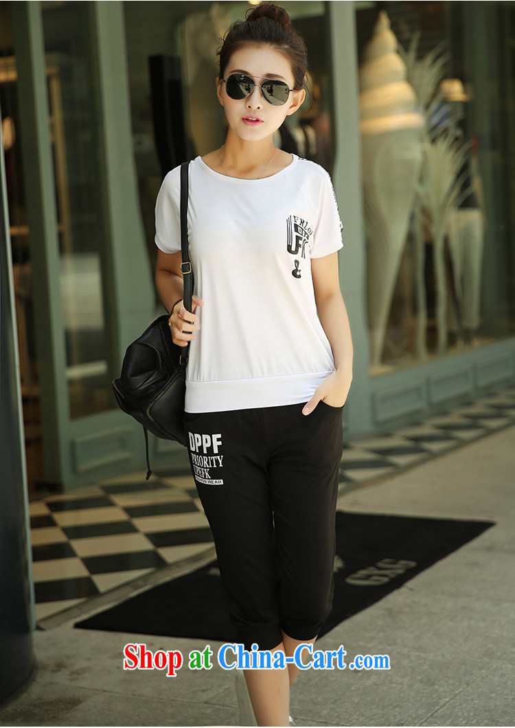 According to the Taoyuan summer 2015 new large, female Sports & Leisure package loose the code bat sleeves shirt T thick MM 7 pants two-piece 011 green 4 XL size large pictures, price, brand platters! Elections are good character, the national distribution, so why buy now enjoy more preferential! Health
