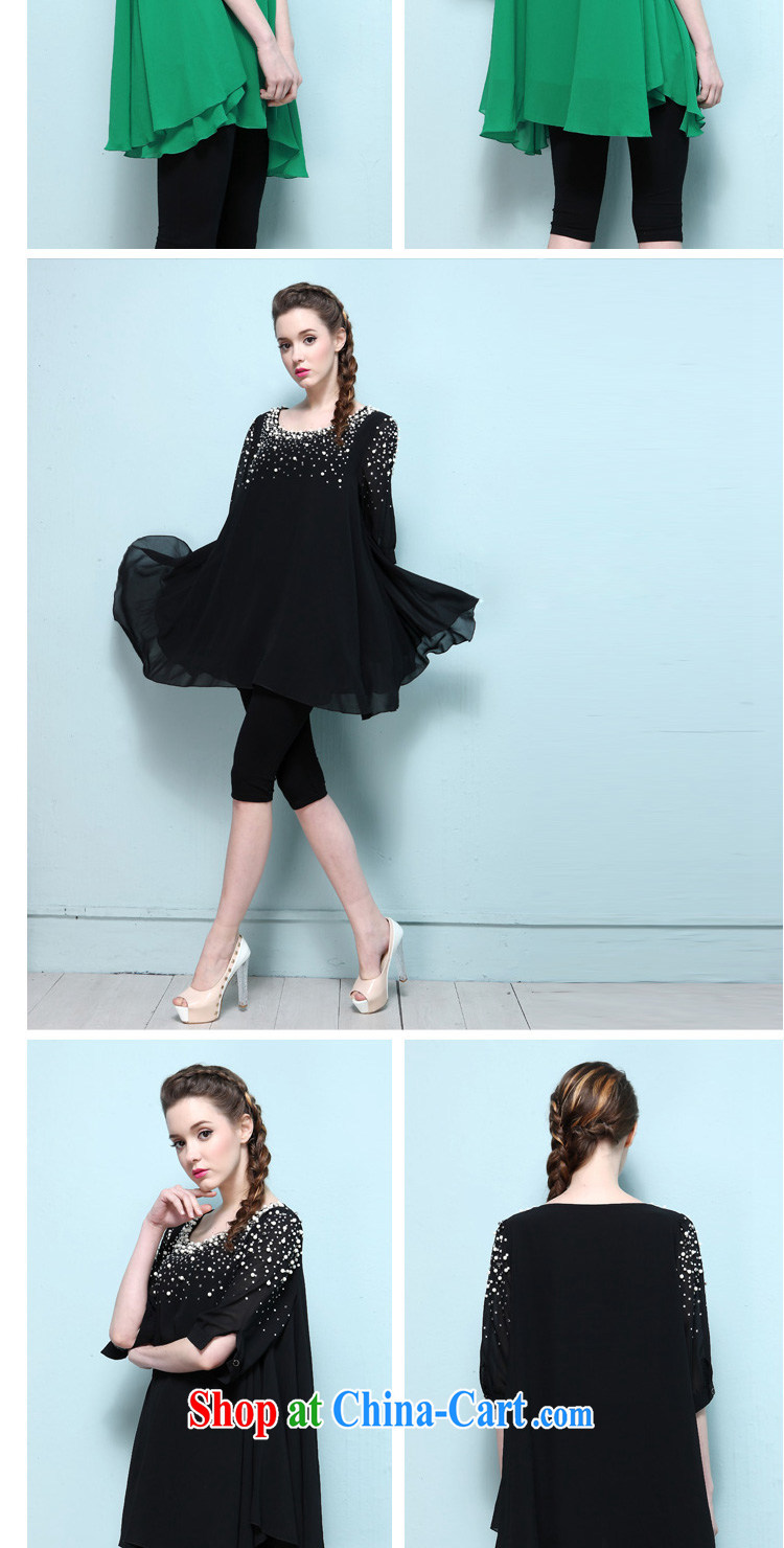According to perfect 2015 Europe new, larger female thick MM stylish wood drill loose video thin ice woven dresses Y 2213 black XXXL pictures, price, brand platters! Elections are good character, the national distribution, so why buy now enjoy more preferential! Health
