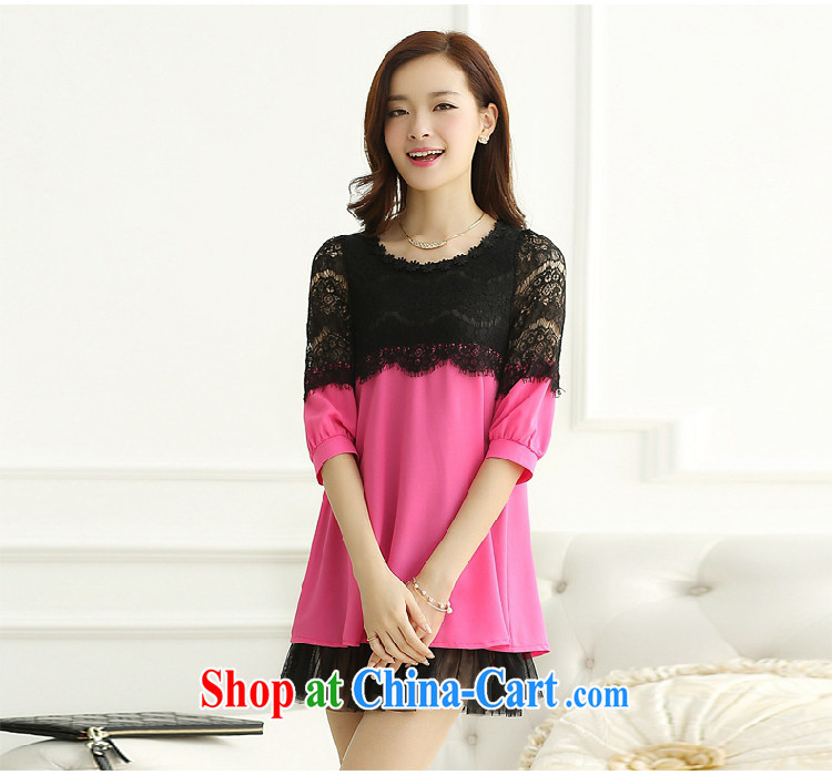 2015 Livolsi larger female, long, loose video thin lace stitching snow woven shirts girls summer green 3 XL pictures, price, brand platters! Elections are good character, the national distribution, so why buy now enjoy more preferential! Health