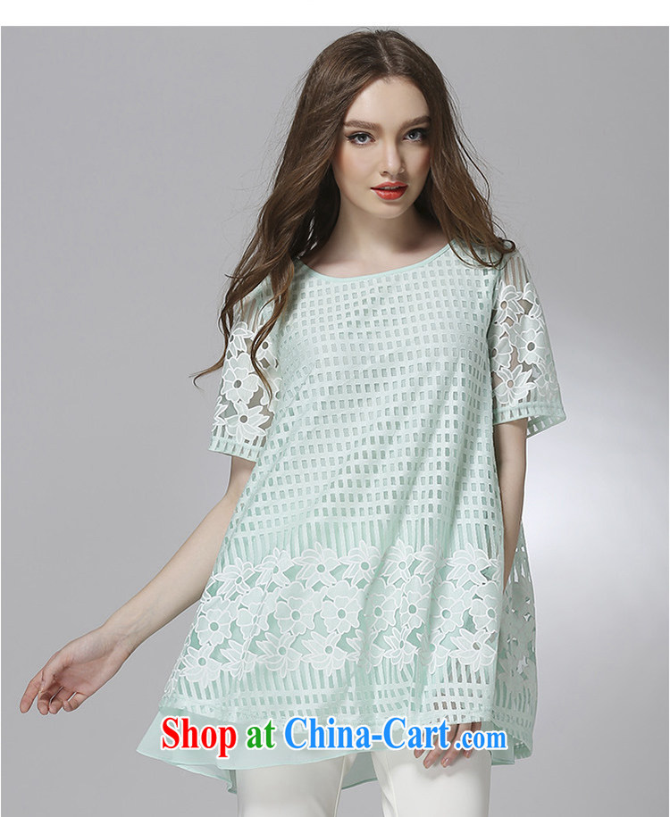 Replace-ting zhuangting fat people video thin summer 2015 the Code women high-end European and American plus obesity sister short-sleeved snow spinning Netherlands 1028 pink XXXL pictures, price, brand platters! Elections are good character, the national distribution, so why buy now enjoy more preferential! Health