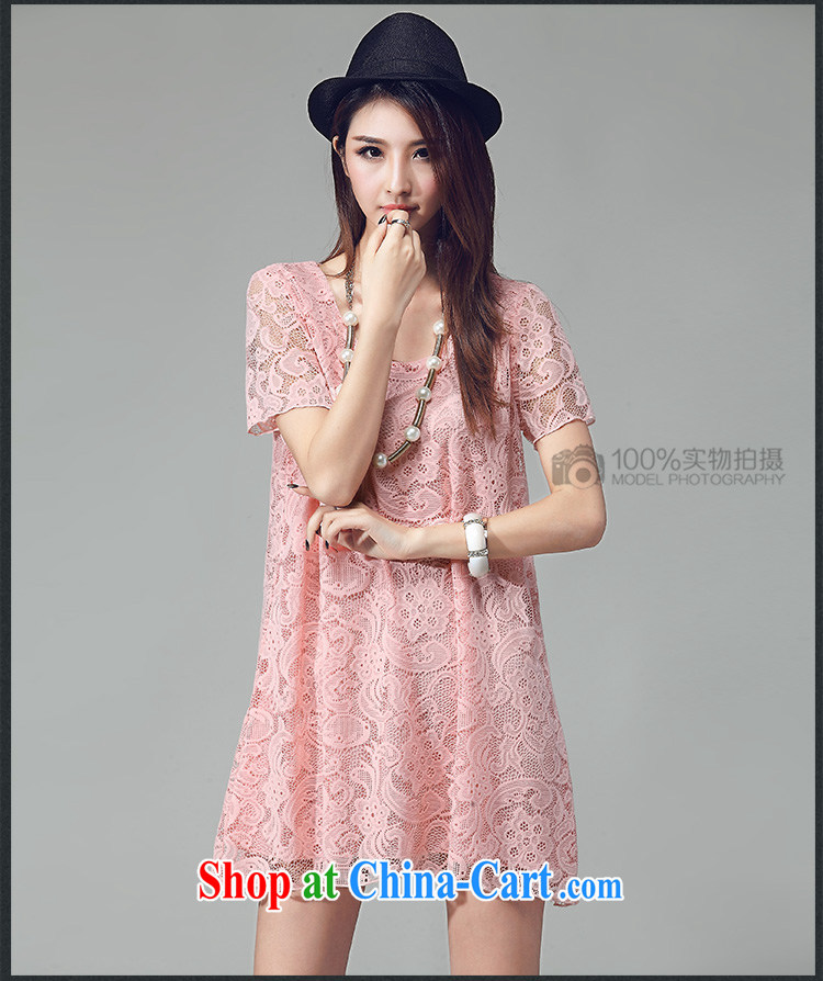 Jade her summer 2015 new stylish and elegant embroidery stamp duty Openwork lace dresses in Europe and loose video thin large code female A field dress shirt dark blue 2 XL (recommendations 130 - 145 jack) pictures, price, brand platters! Elections are good character, the national distribution, so why buy now enjoy more preferential! Health