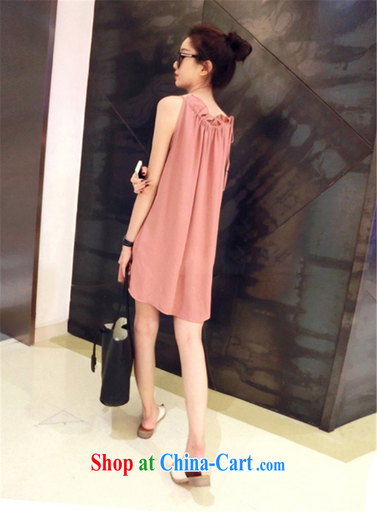 3, 2015 rock stylish thick mm new sleeveless video thin European and American large, female loose straps skirt 200 jack to wear DM 9022 pink large code XL 100 - 140 pictures, price, brand platters! Elections are good character, the national distribution, so why buy now enjoy more preferential! Health