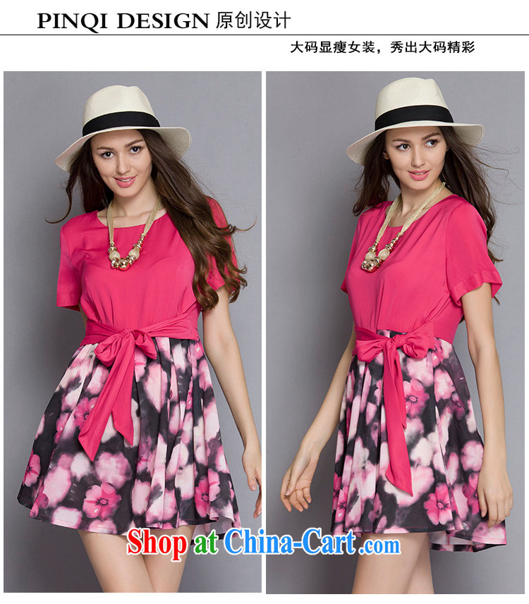 The Connie was a high-end European and American stamp Silk Dresses and indeed increase, female 200 Jack 2015 summer new style graphics thin skirt J 1045 the red XXXXXL pictures, price, brand platters! Elections are good character, the national distribution, so why buy now enjoy more preferential! Health