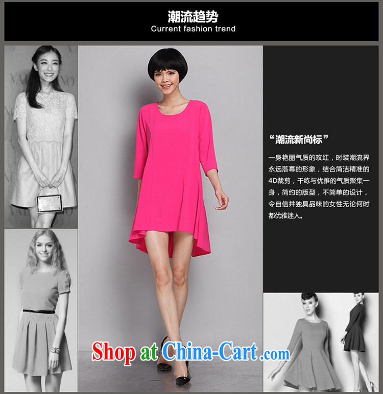 Director of 2015 summer, and indeed increase, female fat mm summer cuff in dove tail graphics thin ice woven dresses 2890 fall in love with the model of large, red code XXL 140 Jack left and right pictures, price, brand platters! Elections are good character, the national distribution, so why buy now enjoy more preferential! Health