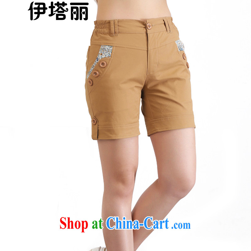 618 the urges the Taliban, 2015 summer new, larger female and indeed increase graphics thin, thick sister leisure shorts girl hot pants 5010 card its color XXXXL