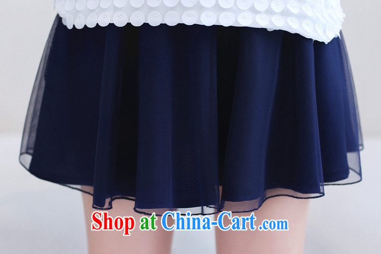The Special Summer new Korean snow woven European root yarn skirt skirt pants two-piece with Lady round-collar cotton Ma short-sleeved T-shirt ladies white XXL pictures, price, brand platters! Elections are good character, the national distribution, so why buy now enjoy more preferential! Health