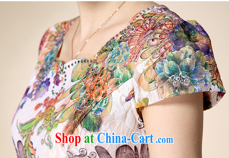 Let Bai beauty 2015 spring and summer new, large, cultivating graphics thin style lace cheongsam dress female DM 808 #Fung Mei Hua XXXL pictures, price, brand platters! Elections are good character, the national distribution, so why buy now enjoy more preferential! Health