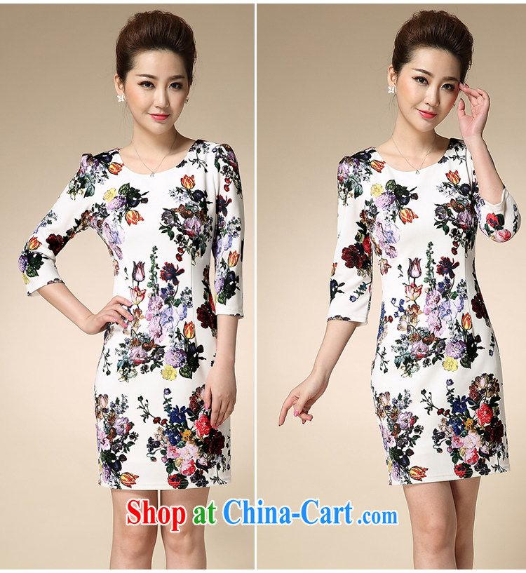Let Bai beauty 2015 New Beauty video thin elegance larger dresses female DM 810 #white L pictures, price, brand platters! Elections are good character, the national distribution, so why buy now enjoy more preferential! Health