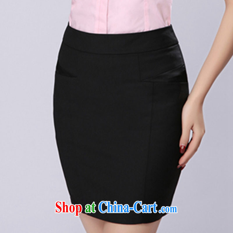 Mr. NAK , 2015 summer new female Korean attire short-sleeve female Workwear shirt women 0521 black skirt 3 XL, NAK (Dearophe), online shopping