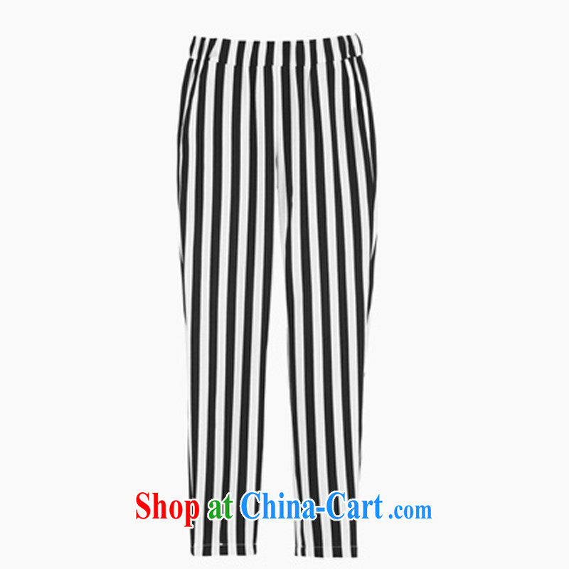 Connie, 2015, Mr Ronald ARCULLI, the code female thick MM loose video thin ice woven T shirt + 9 stripes pants large code kit 2896 photo color Large code XXXXXL, Connie (Denisi), online shopping
