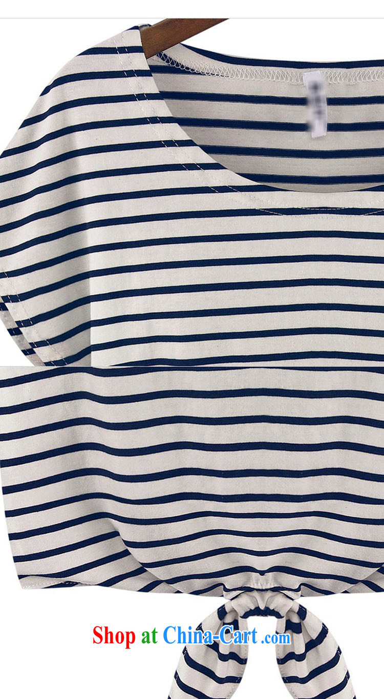 Terrace, Western Europe and the United States, the female loose short-sleeve two-piece striped dresses 2015 new spring and summer apricot 5 XL 180 - 200 Jack left and right pictures, price, brand platters! Elections are good character, the national distribution, so why buy now enjoy more preferential! Health