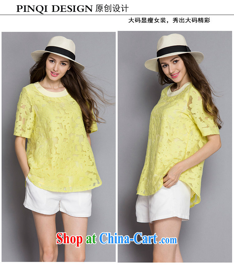 Connie's dream high-end in Europe and indeed the XL female 200 Jack 2015 summer New Style European root yarn solid color loose short-sleeved T-shirt girl J 218 black XXXL pictures, price, brand platters! Elections are good character, the national distribution, so why buy now enjoy more preferential! Health
