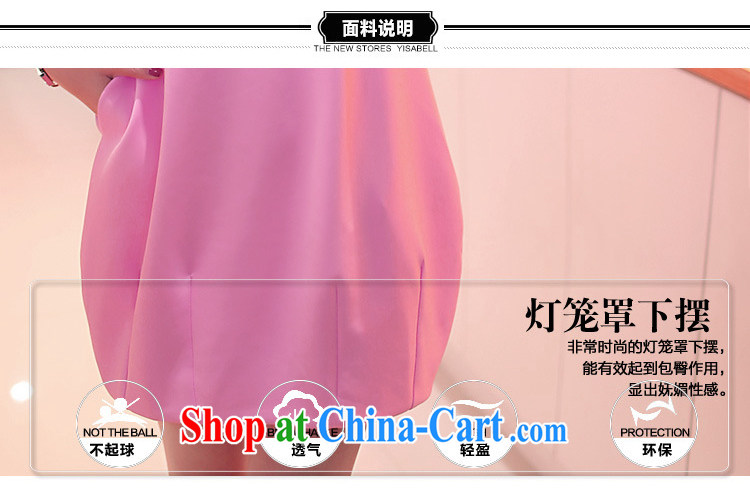 Ahn Hee, flower 2015 summer terrace style shoulder round-collar short-sleeve dresses female beauty graphics thin Korean large, thick mm short skirts WM 3831 pink 4 XL pictures, price, brand platters! Elections are good character, the national distribution, so why buy now enjoy more preferential! Health
