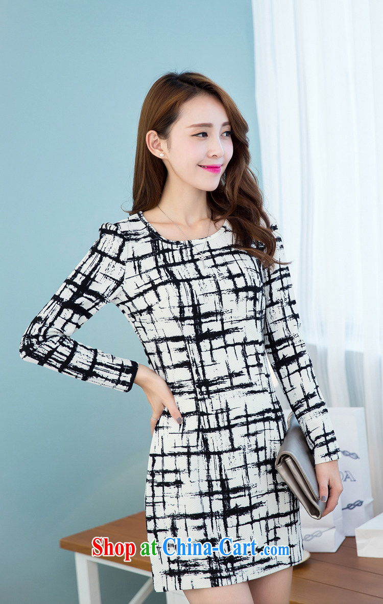 Women of 2015 workshop on the FAT increase, female new spring loaded long-sleeved dress mm thick Korean video thin ice woven solid skirt 696 photo color 4 XL 190 - 230 Jack pictures, price, brand platters! Elections are good character, the national distribution, so why buy now enjoy more preferential! Health