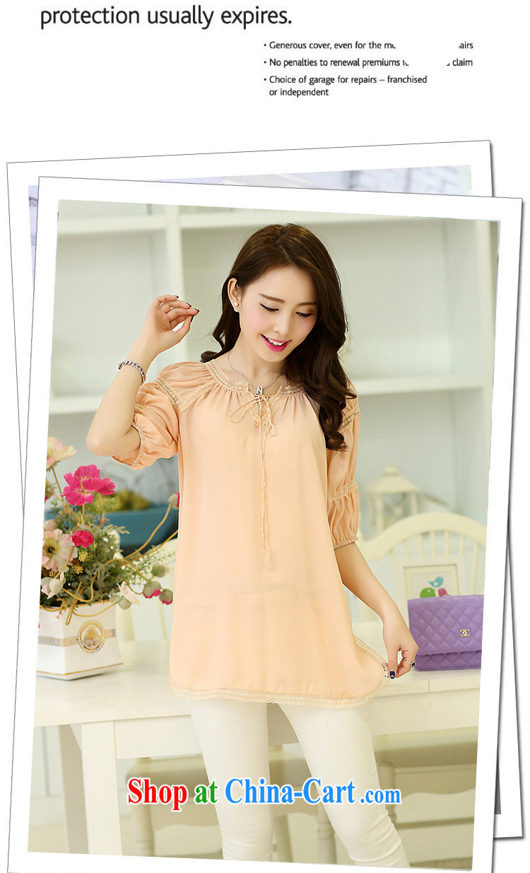 Song Meng Yin Yue XL female summer, new Korean loose lace shirt short-sleeved video thin ice woven shirts R 1085 blue 3 XL (150 - 165 ) jack pictures, price, brand platters! Elections are good character, the national distribution, so why buy now enjoy more preferential! Health