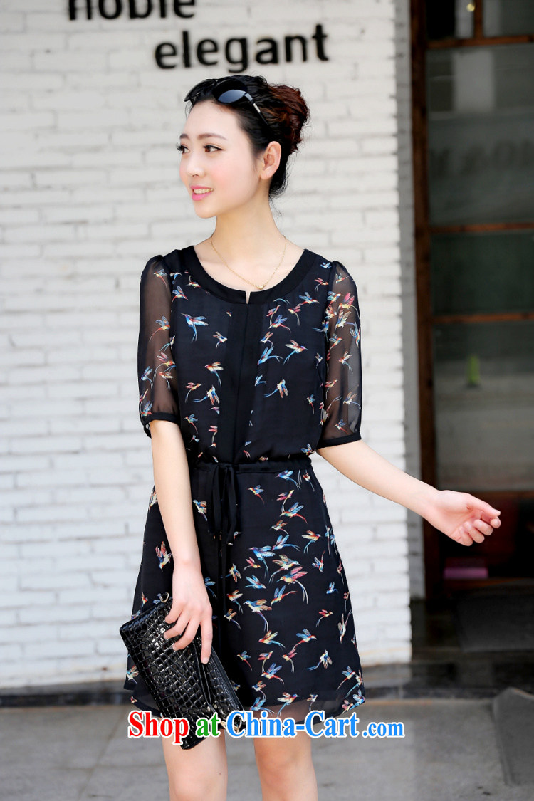 The first 7 times the Code women's clothing dresses snow woven 2015 larger female thick MM summer King, dresses and indeed XL 5503 picture color L pictures, price, brand platters! Elections are good character, the national distribution, so why buy now enjoy more preferential! Health