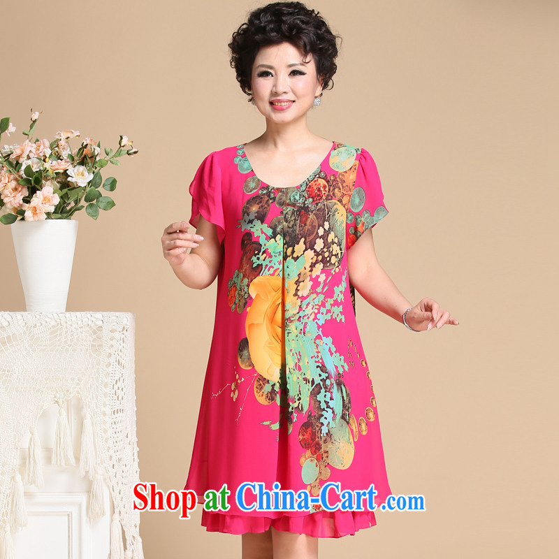 108 GD 2015 mom on summer trendy, female stamp beauty snow woven dresses TBEZ 1528 black 2 XL, 108 GD, shopping on the Internet