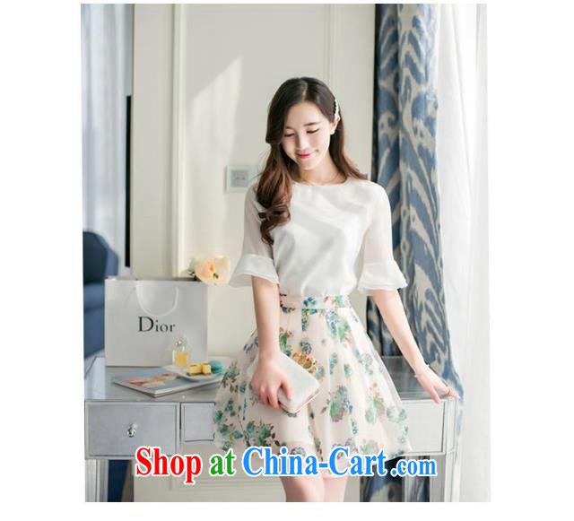 Summer terrace of the secret 2015 female Korean two-piece stamp snow woven dresses semi-dress and clothing Green S pictures, price, brand platters! Elections are good character, the national distribution, so why buy now enjoy more preferential! Health