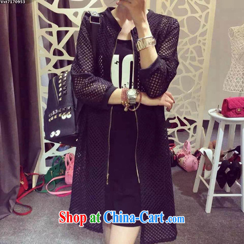 Summer terrace of the secret 2015, long, grid-yi-fluoro long coat female black are code pictures, price, brand platters! Elections are good character, the national distribution, so why buy now enjoy more preferential! Health